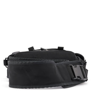 Miu Miu Black Nylon Tactical Crossbody Bag