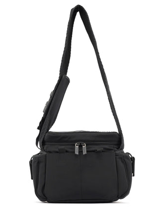 Miu Miu Black Nylon Tactical Crossbody Bag