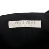 Miu Miu Black Nylon Tactical Crossbody Bag