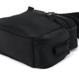 Miu Miu Black Nylon Tactical Crossbody Bag