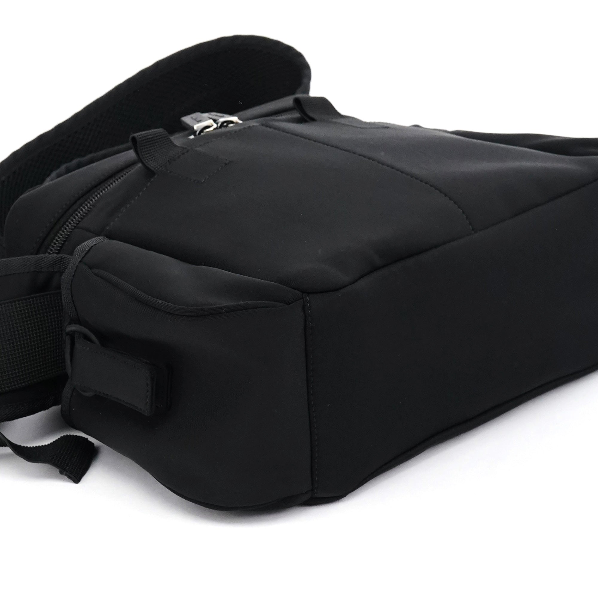 Miu Miu Black Nylon Tactical Crossbody Bag