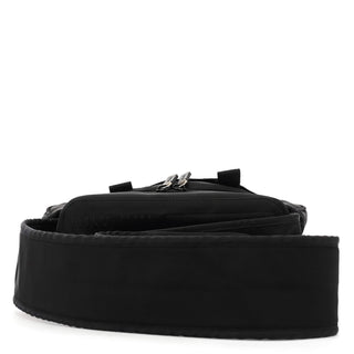 Miu Miu Black Nylon Tactical Crossbody Bag