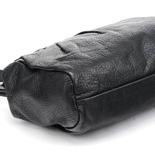 Miu Miu Black Studded Leather Clutch Handbag