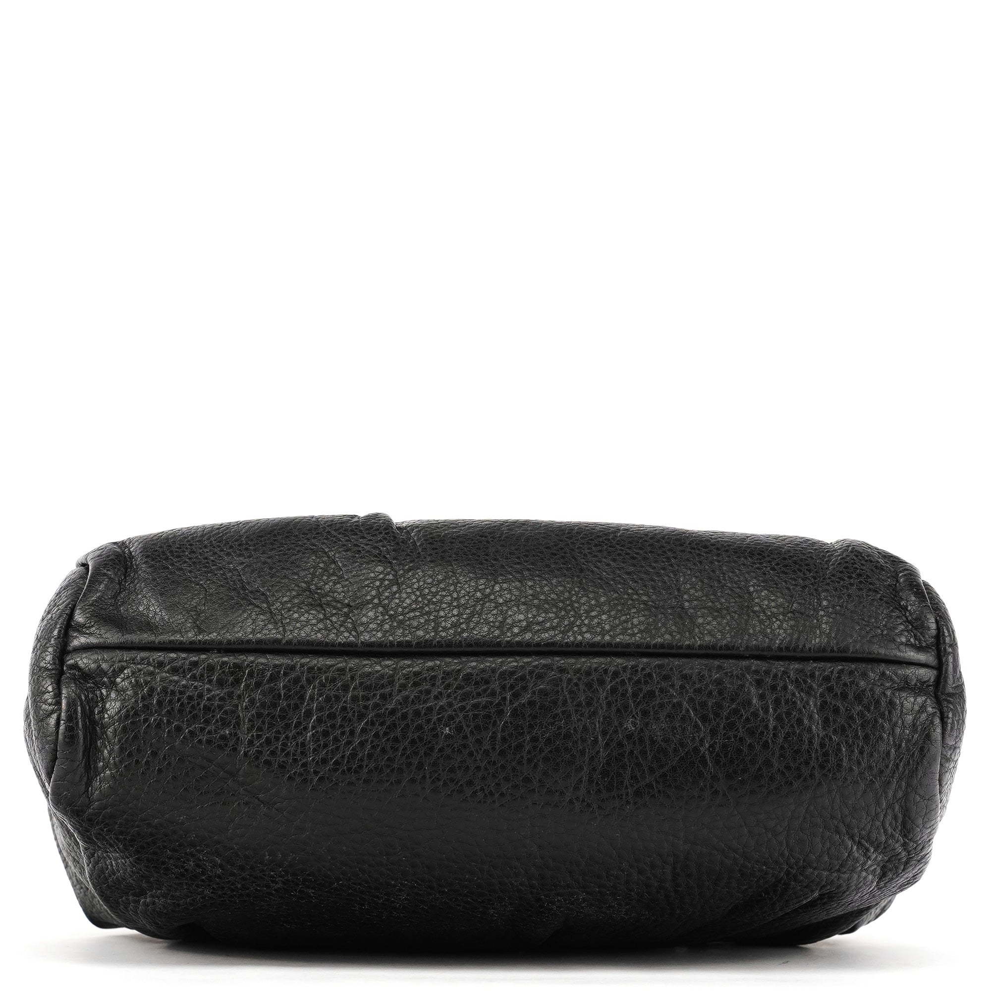 Miu Miu Sac à main pochette en cuir noir clouté