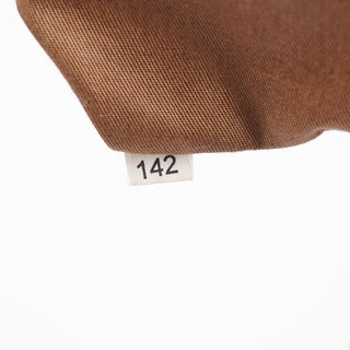 Miu Miu Brown Distressed Leather Hobo Shoulder Bag