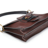 Miu Miu Brown Leather Belt Shoulder Bag