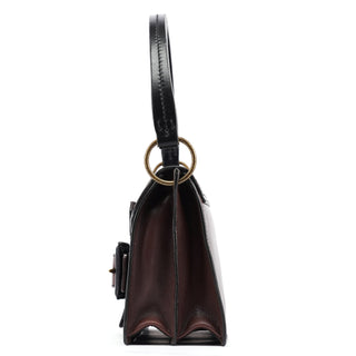 Miu Miu Brown Leather Belt Shoulder Bag