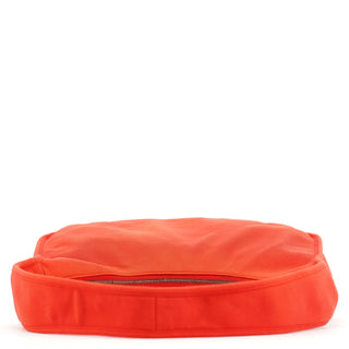 Miu Miu Coral Red Mesh Hobo Shoulder Bag