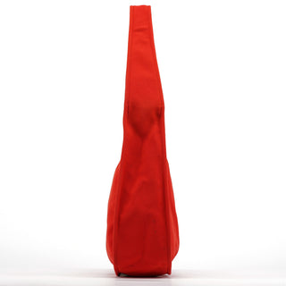 Miu Miu Coral Red Mesh Hobo Shoulder Bag