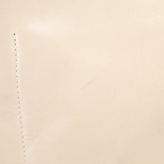 Miu Miu Ivory Crackled Leather Flap Shoulder Bag