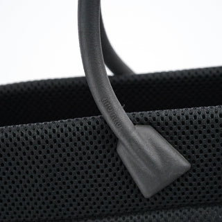 Miu Miu Large Black Mesh Tote Bag