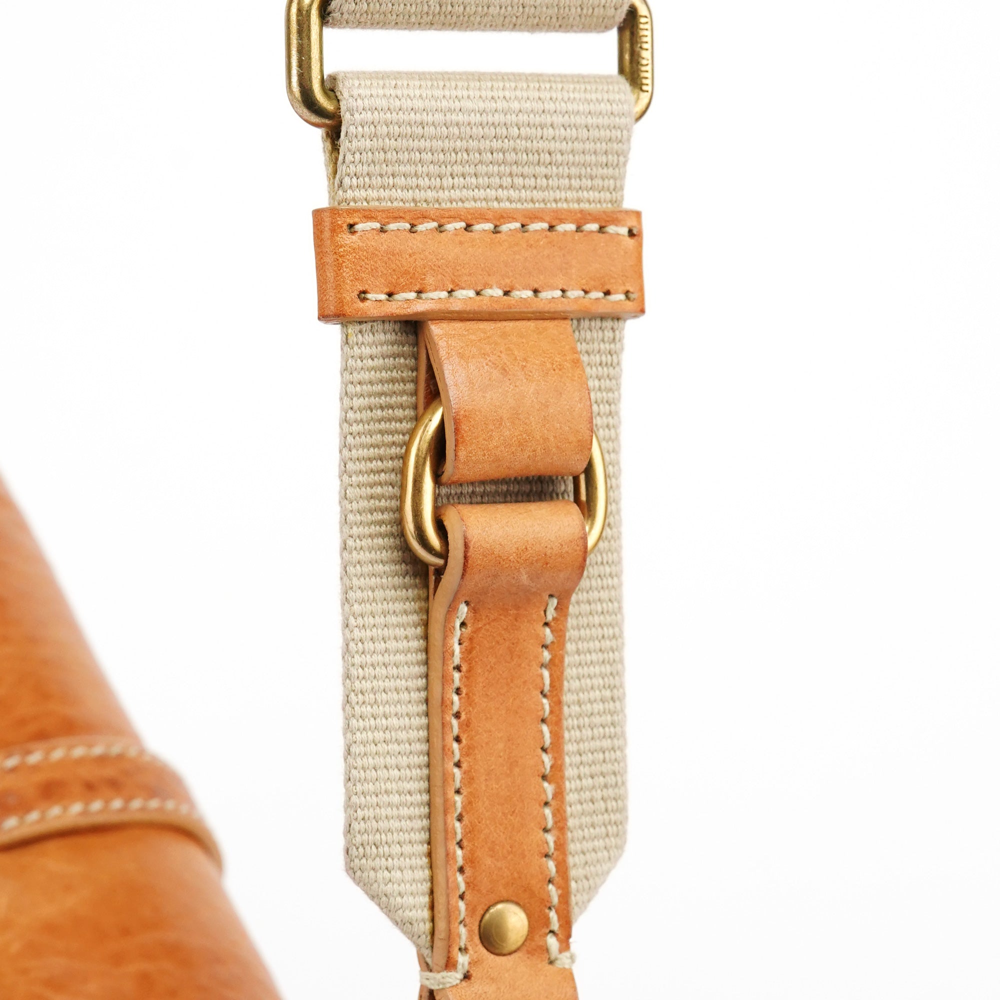 Miu Miu Light Brown Leather Shoulder Bag
