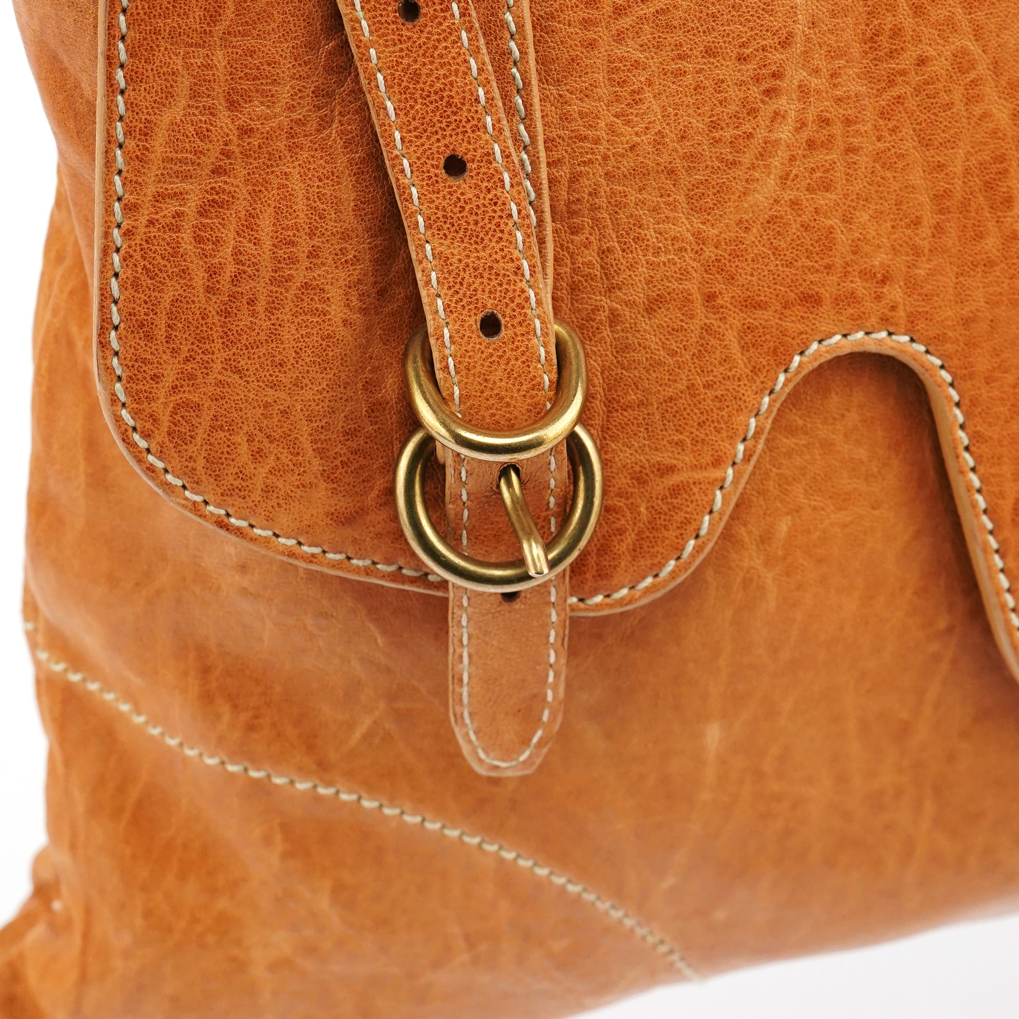 Miu Miu Light Brown Leather Shoulder Bag