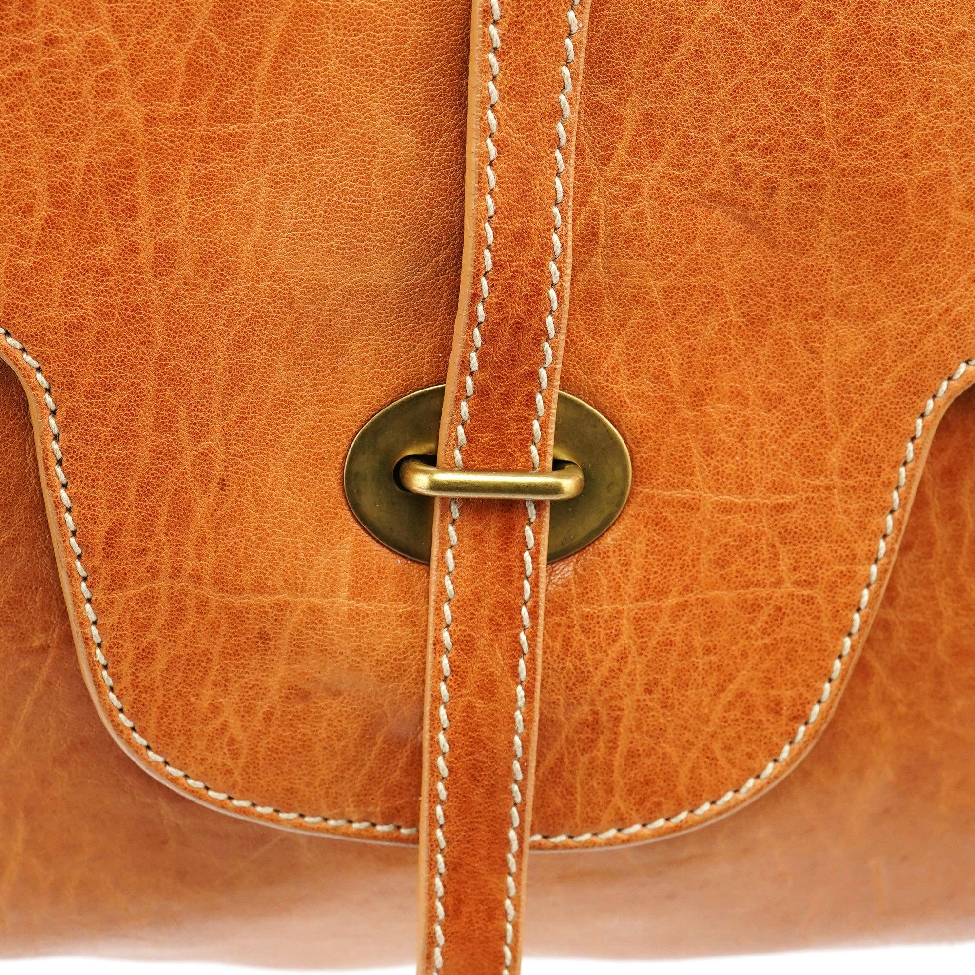 Miu Miu Light Brown Leather Shoulder Bag
