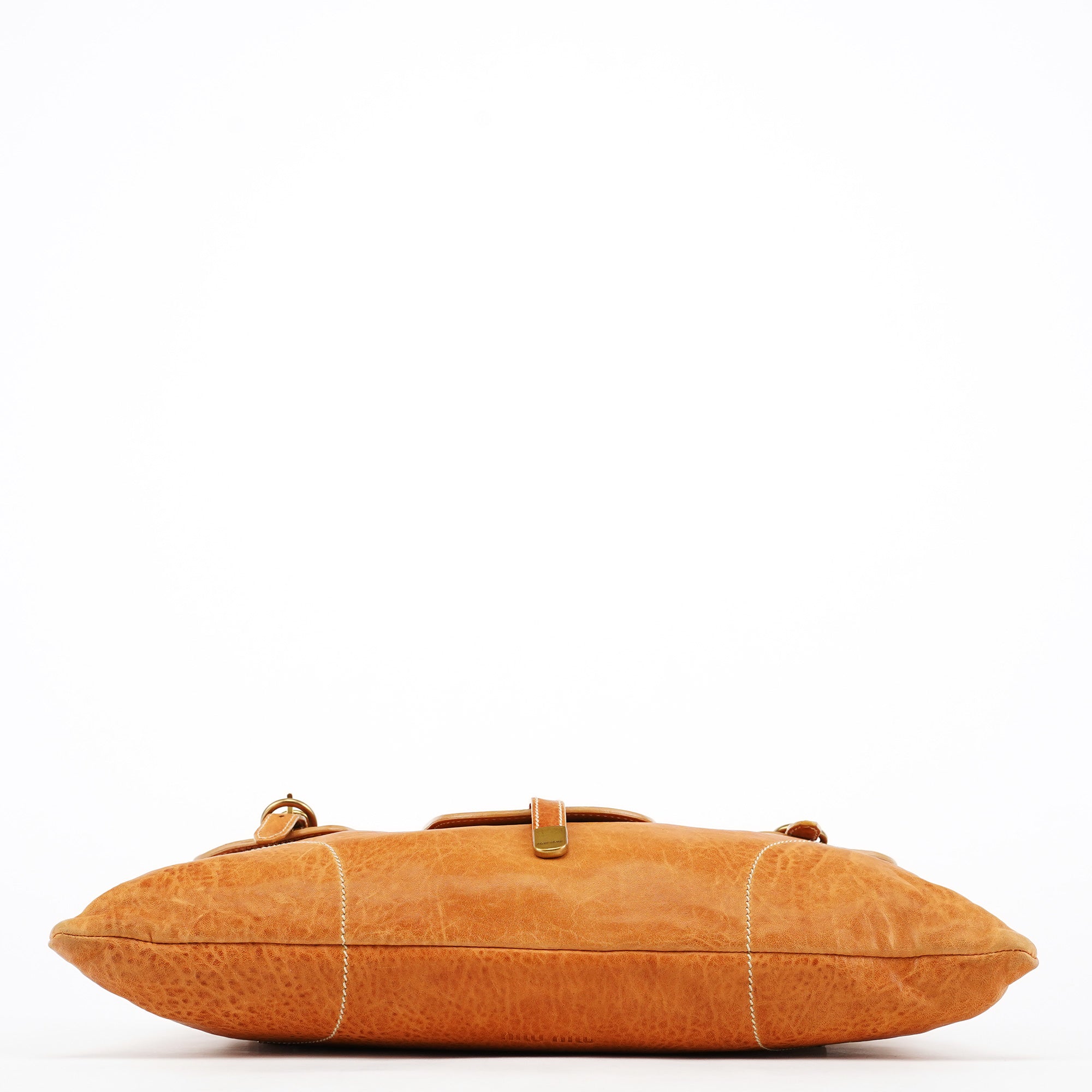 Miu Miu Light Brown Leather Shoulder Bag