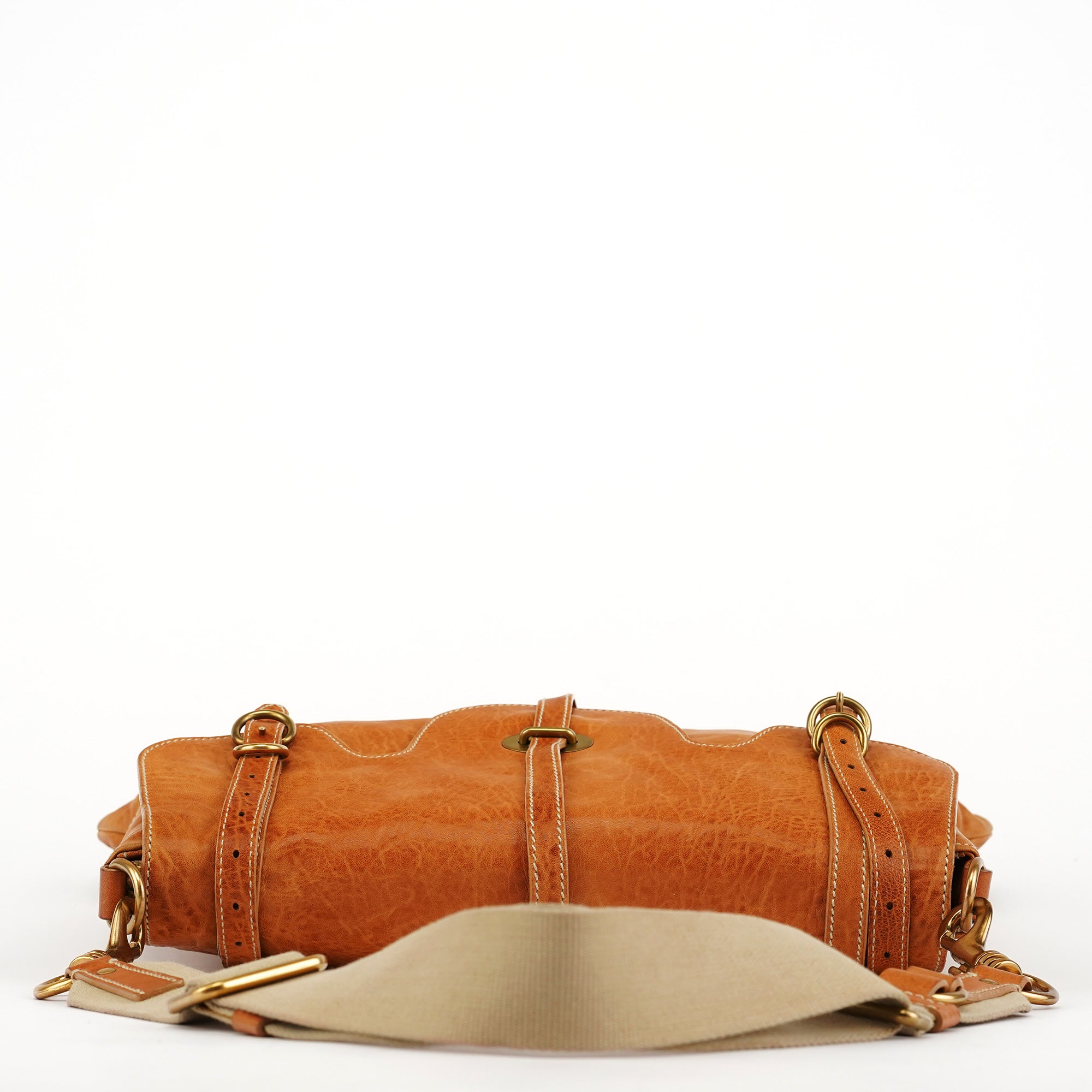 Miu Miu Light Brown Leather Shoulder Bag