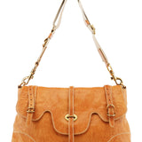 Miu Miu Light Brown Leather Shoulder Bag