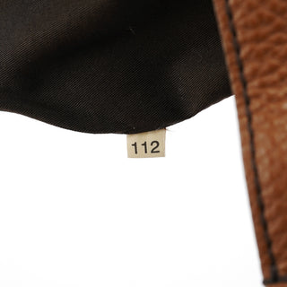 Miu Miu Light Brown Leather Turnlock Shoulder Bag