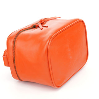 Miu Miu Orange Leather Handbag