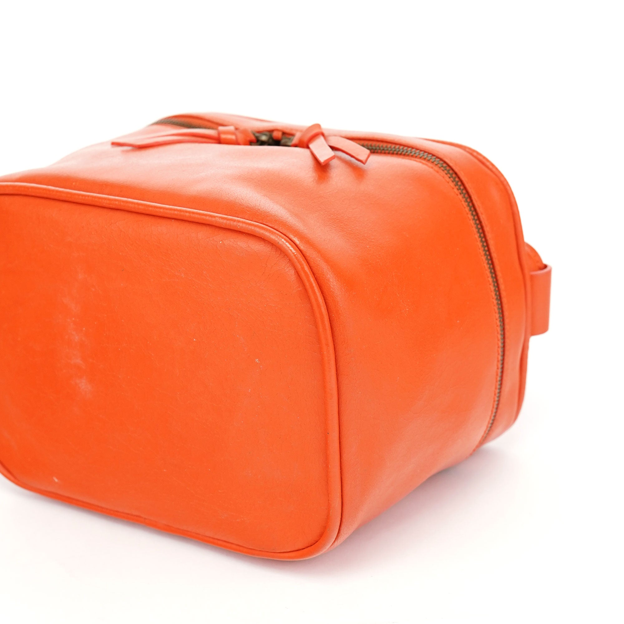 Miu Miu Orange Leather Handbag