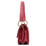 Miu Miu Pink Calfskin Turnlock Shoulder Bag