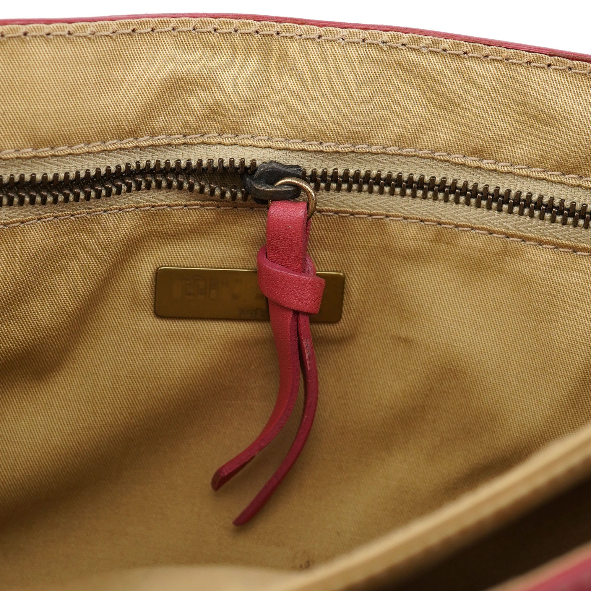 Miu Miu Pink Calfskin Turnlock Shoulder Bag
