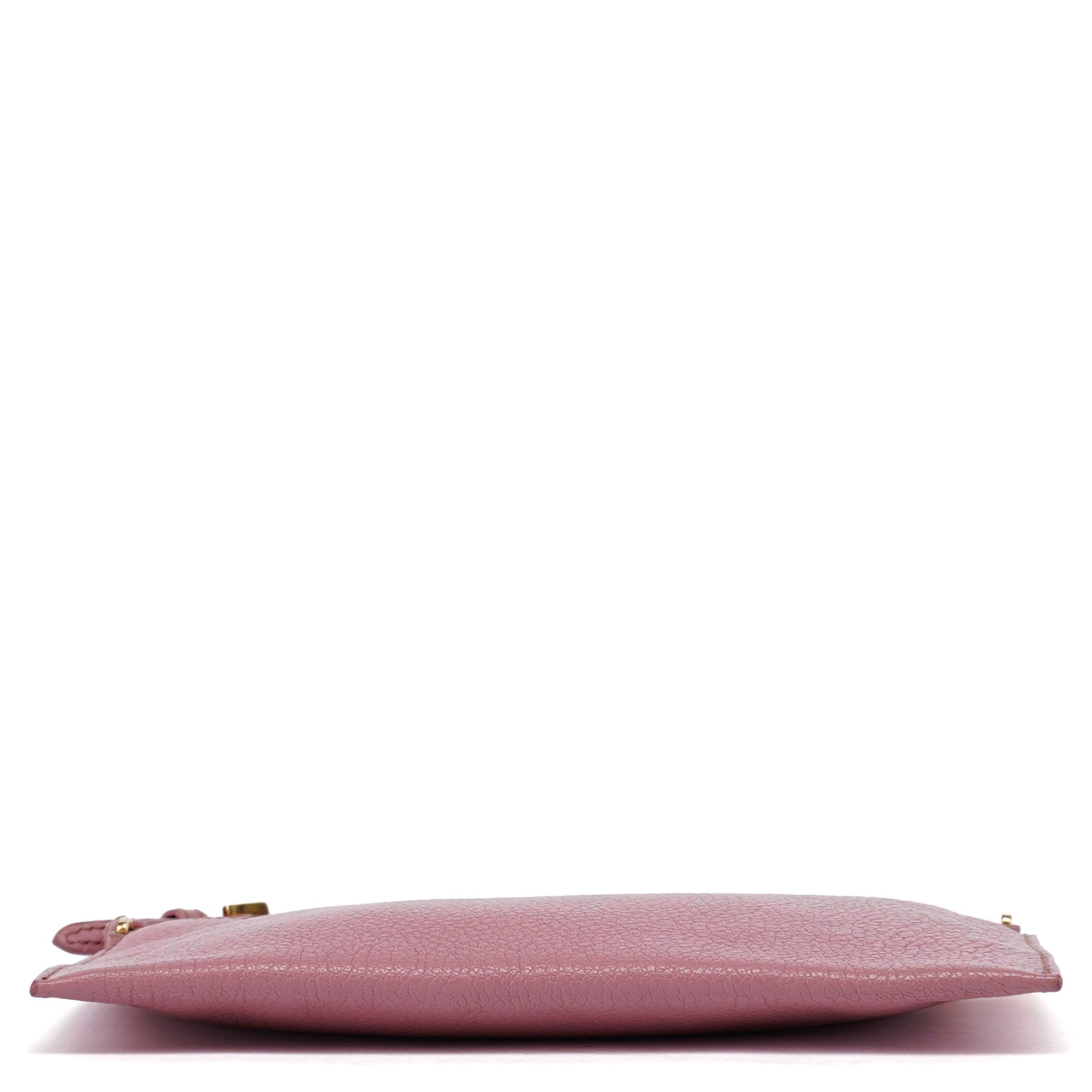 Miu Miu Sac porté épaule en cuir rose