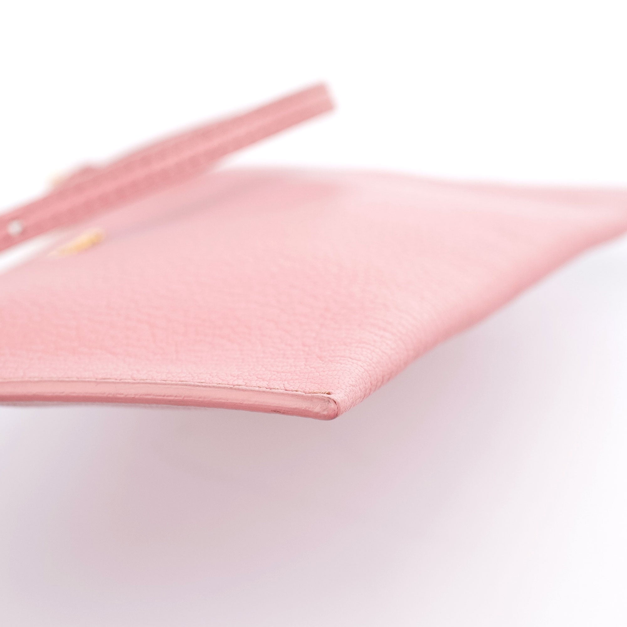 Miu Miu Sac porté épaule en cuir rose