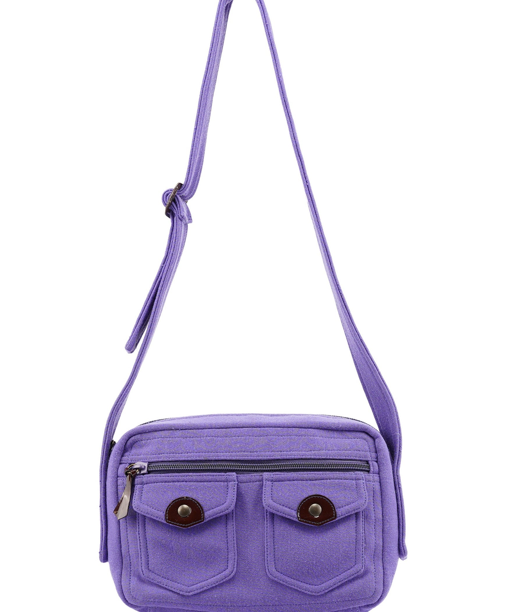 Miu Miu Purple Pocket Mesh Shoulder Bag
