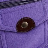 Miu Miu Purple Pocket Mesh Shoulder Bag