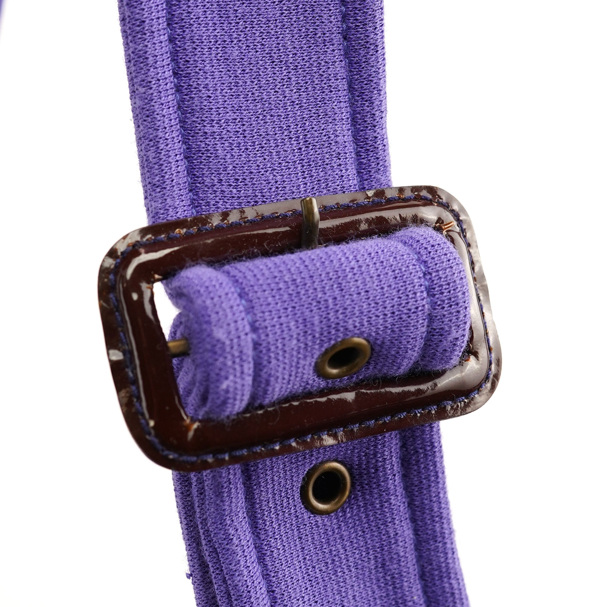 Miu Miu Purple Pocket Mesh Shoulder Bag