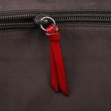 Miu Miu Red Black Leather Vanity Bag