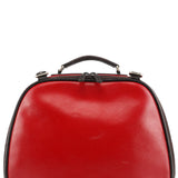 Miu Miu Red Black Leather Vanity Bag