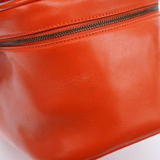 Miu Miu Salmon Orange Leather Handbag