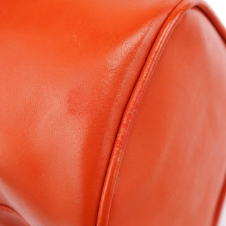 Miu Miu Salmon Orange Leather Handbag