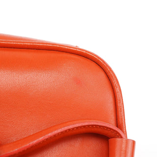 Miu Miu Salmon Orange Leather Handbag