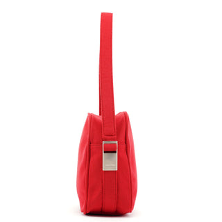Miu Miu Vintage Red Nylon Shoulder Bag
