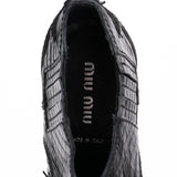 Miu Miu Western Cowboy Heeled Ankle Boots
