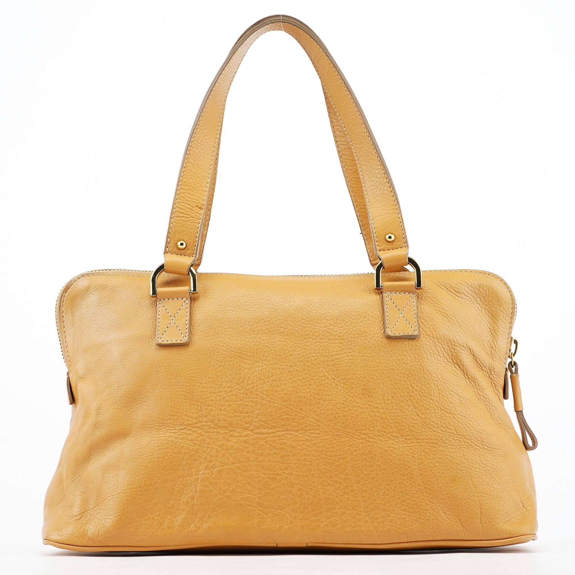 Mulberry Sac deux portés en cuir beige
