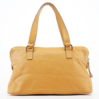 Mulberry Beige Leather 2-Way Bag