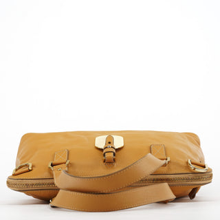 Mulberry Beige Leather 2-Way Bag