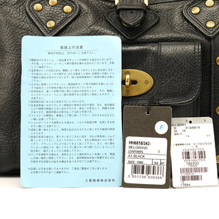 Mulberry Black Leather Bayswater Bag