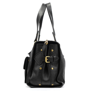 Mulberry Black Leather Bayswater Bag