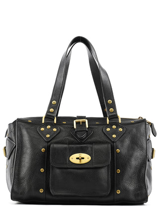 Mulberry Black Leather Bayswater Bag