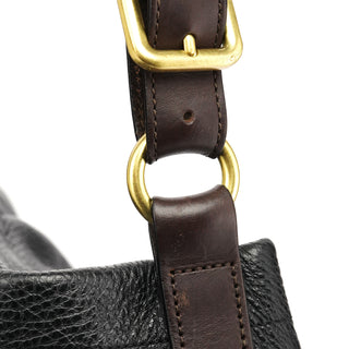 Mulberry Black Leather Hobo Bag