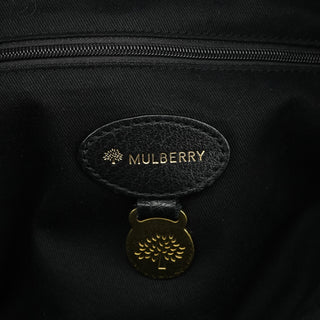 Mulberry Black Leather Hobo Bag
