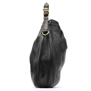 Mulberry Black Leather Hobo Bag