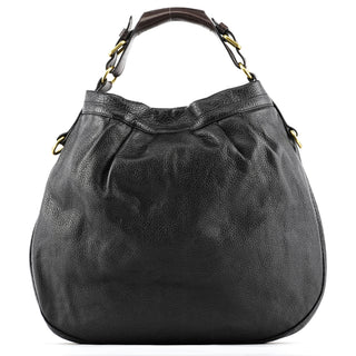 Mulberry Black Leather Hobo Bag