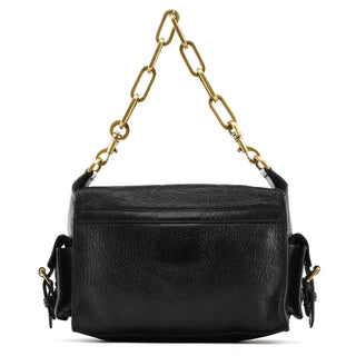Mulberry Black Leather Shoulder Bag
