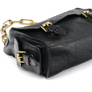 Mulberry Black Leather Shoulder Bag